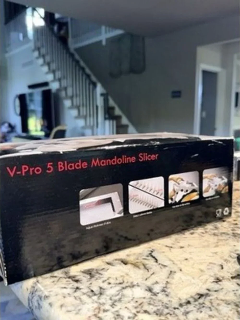 Müeller Austria V-Pro 5 Blade Adjustable Mandoline Cheese/Vegetable Slicer